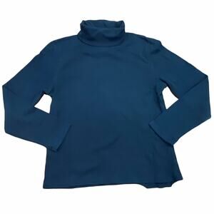 St. John's Bay Black Long Sleeve Turtleneck Size Medium